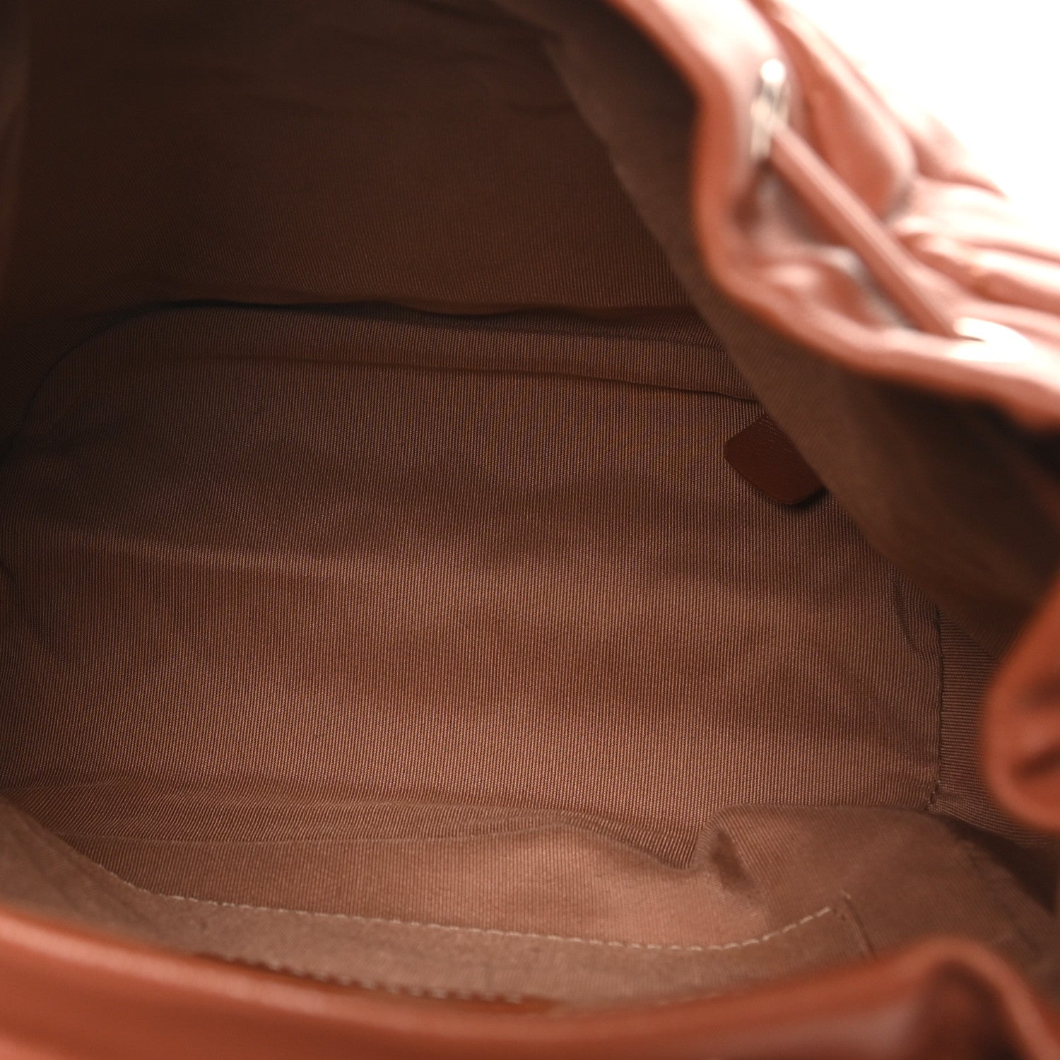 Lambskin Quilted Small Urban Spirit Backpack Brown