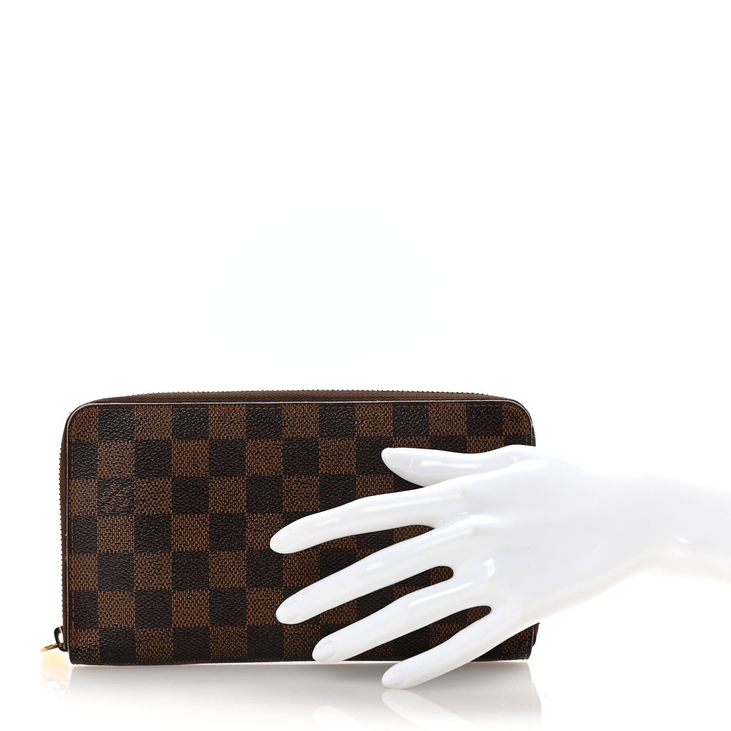 Damier Ebene Zippy Organizer Wallet
