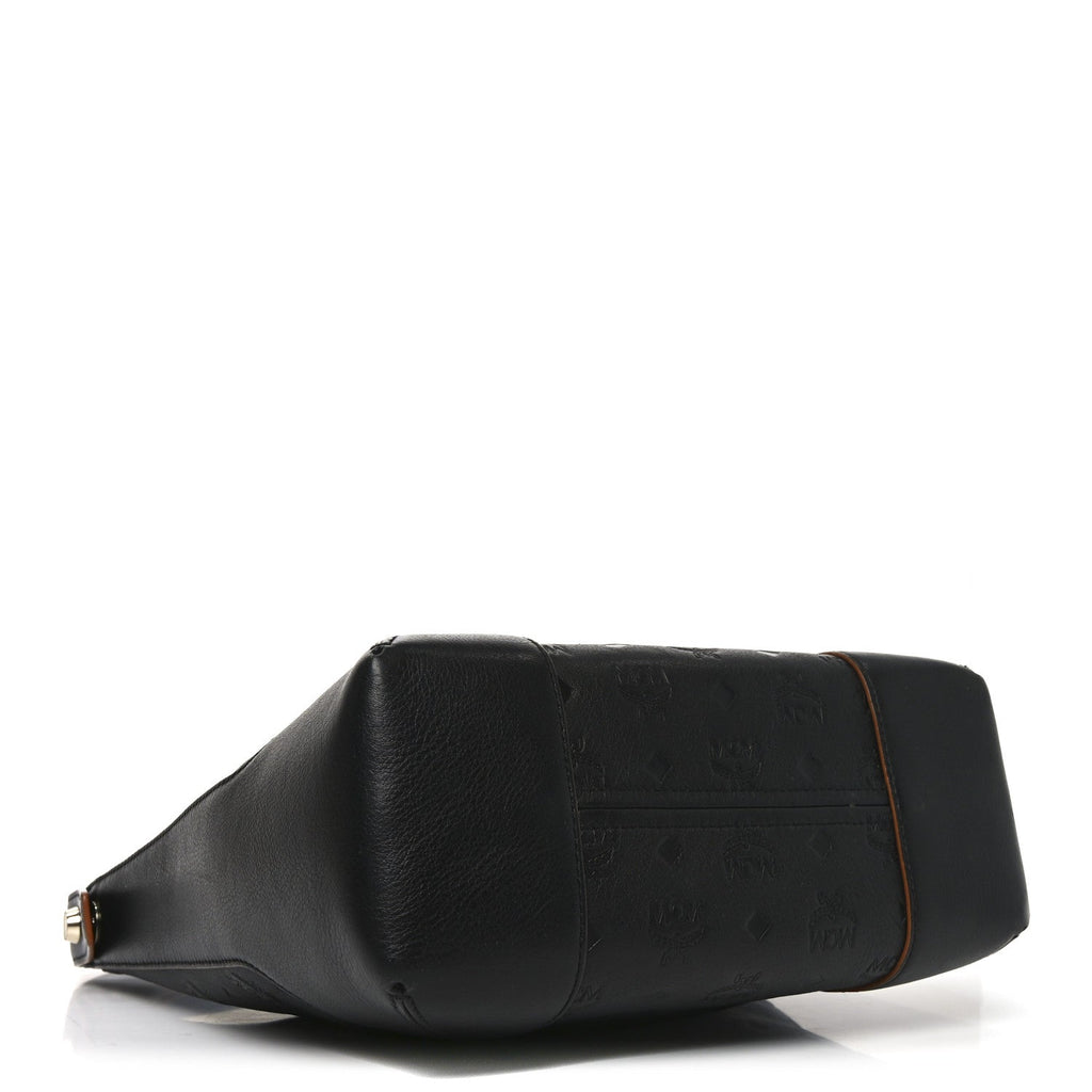 Calfskin Ottomar Monogram Klara Medium Hobo Black