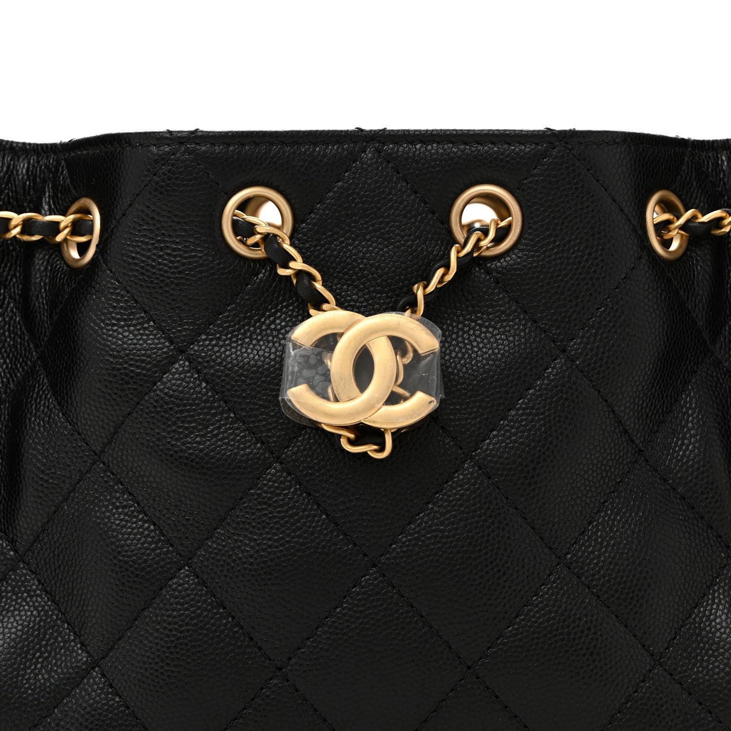 Caviar Quilted Mini Chanel 25 Handbag Black