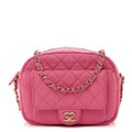 Caviar Quilted CC Day Camera Case Pink
