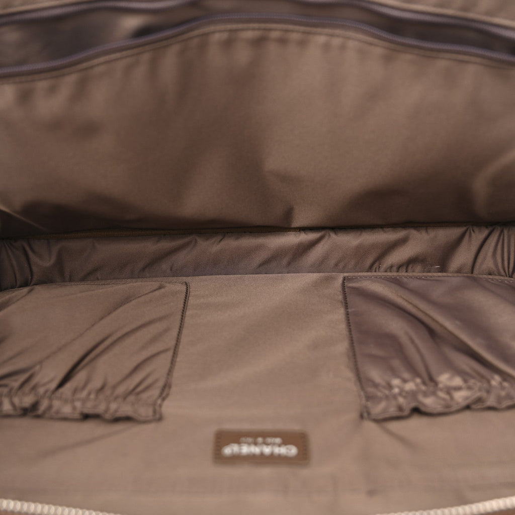 Nylon Travel Laptop Briefcase Khaki