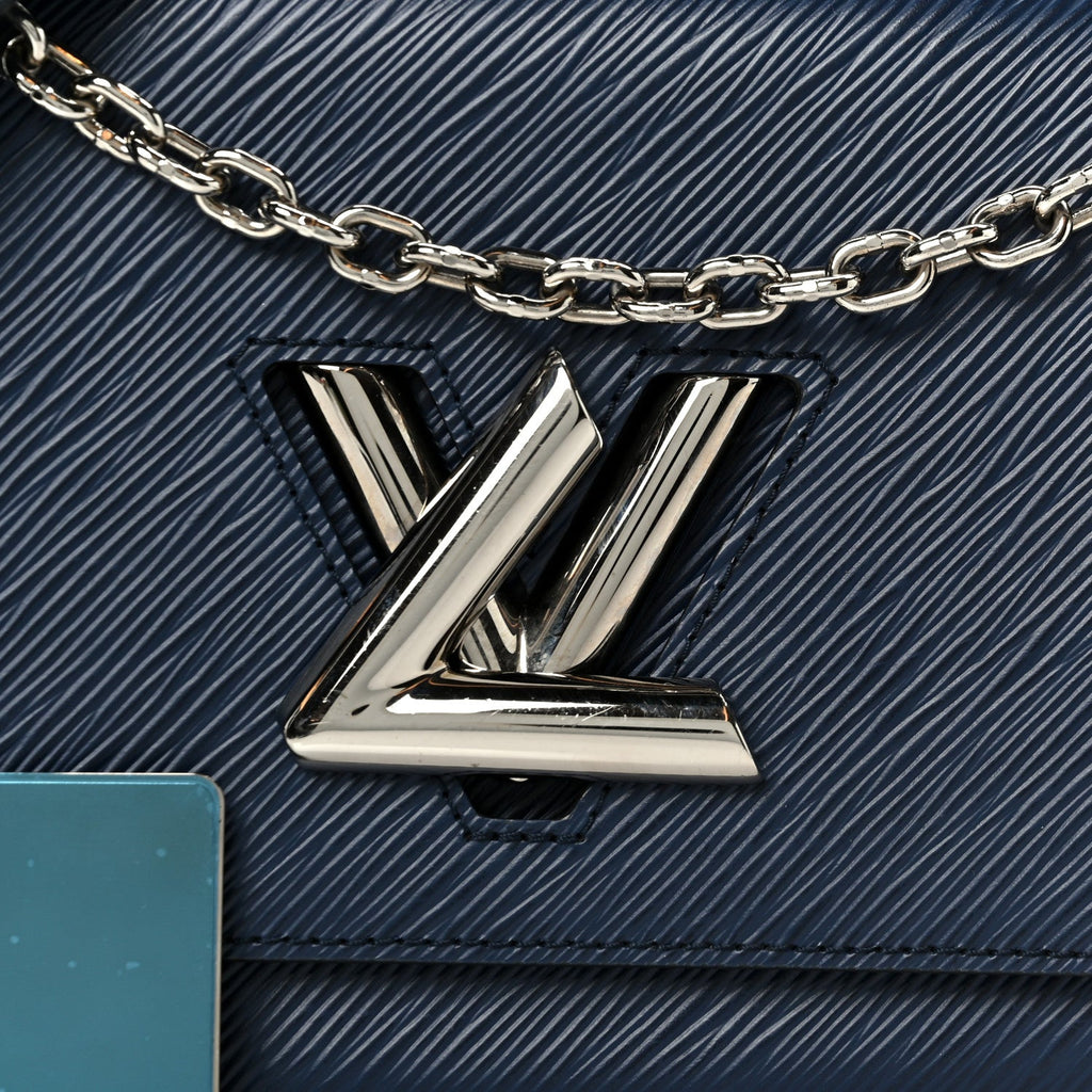 Epi Twist Shoulder Bag MM Navy