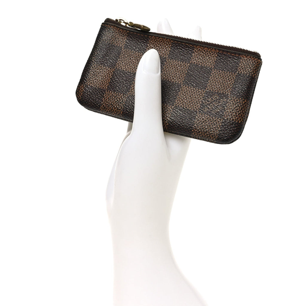 Damier Ebene Key Pouch
