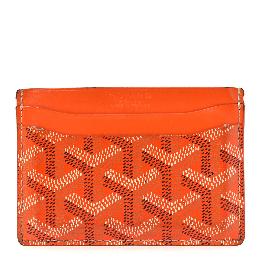 Goyardine Saint Sulpice  Holder Orange