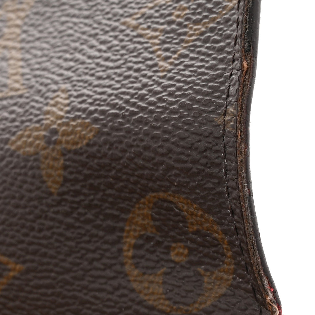 Monogram Sarah Wallet NM Coquelicot