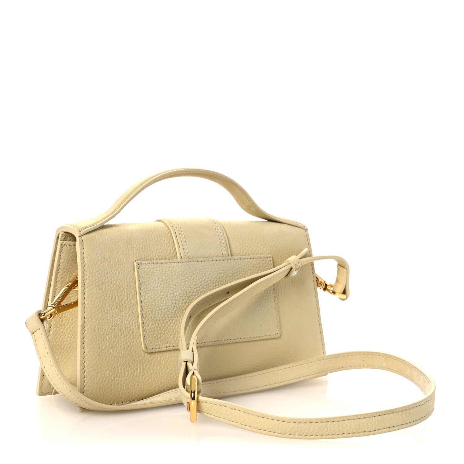 Grained Calfskin Le Grand Bambino Light Yellow