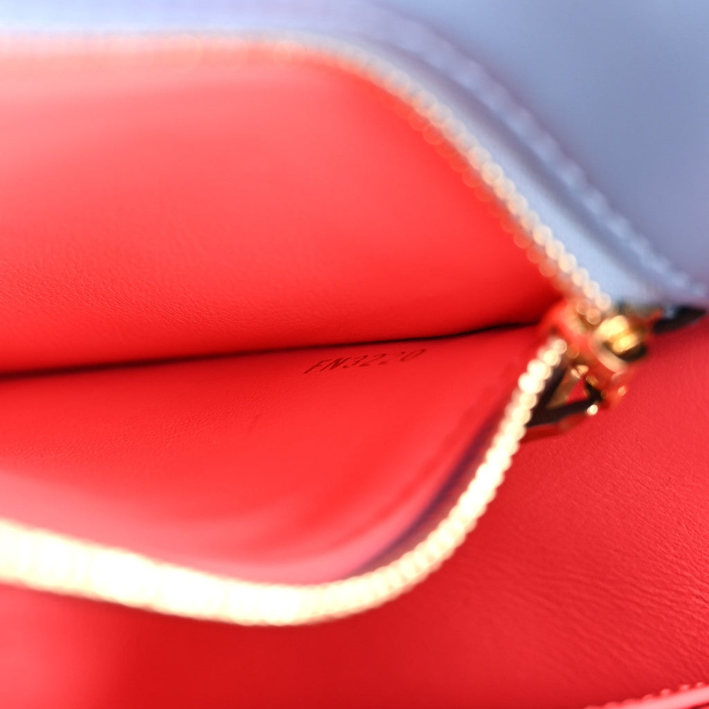 Smooth Calfskin LV Pont 9 Blue Orage