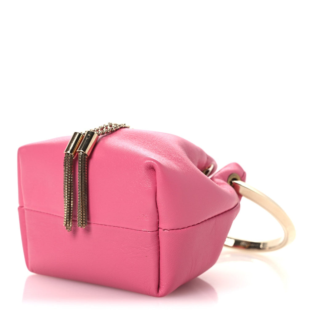 Calfskin Micro Bon Bon Bag Candy Pink