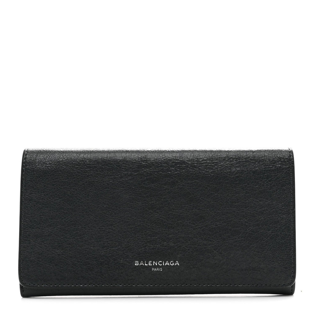 Agneau Arena Long Wallet Anthracite
