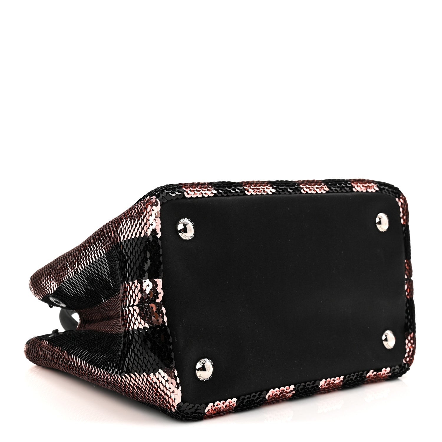 Sequin Broccato Tote Black Cipria