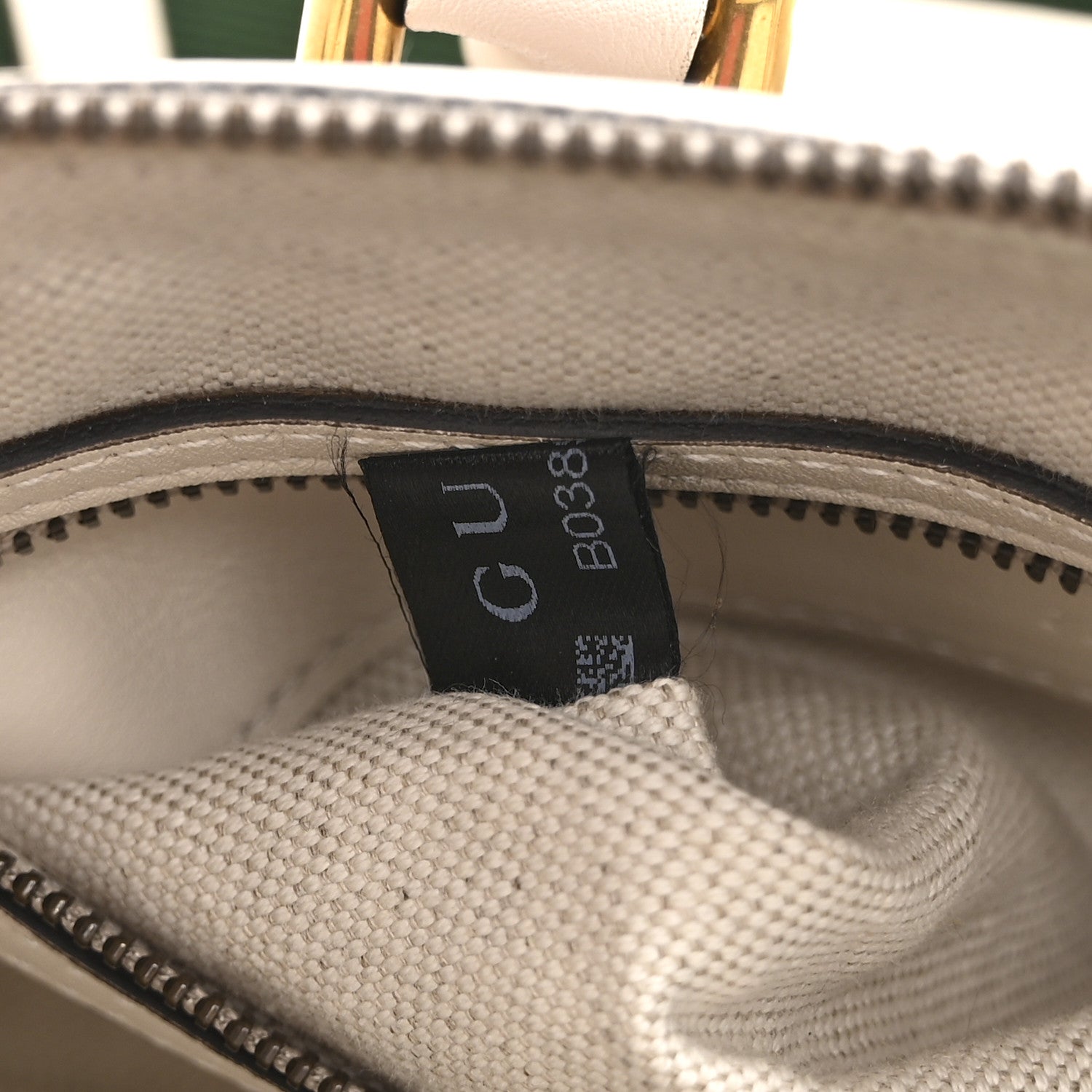 Koi Calfskin Web Mini Bauletto Duffle Top Handle Bag Mystic White