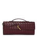Nappa Intrecciato Long Andiamo Top Handle Clutch Barolo