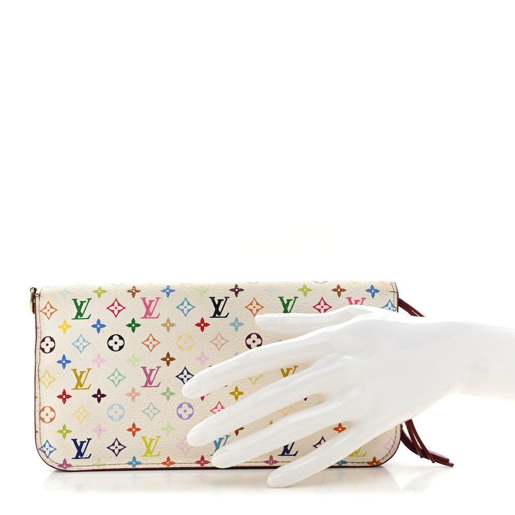 Monogram Multicolor Insolite Wallet White Figue