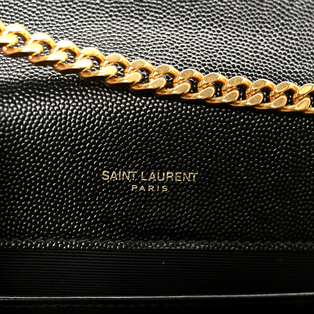 Grain De Poudre Small Monogram Kate Satchel Black