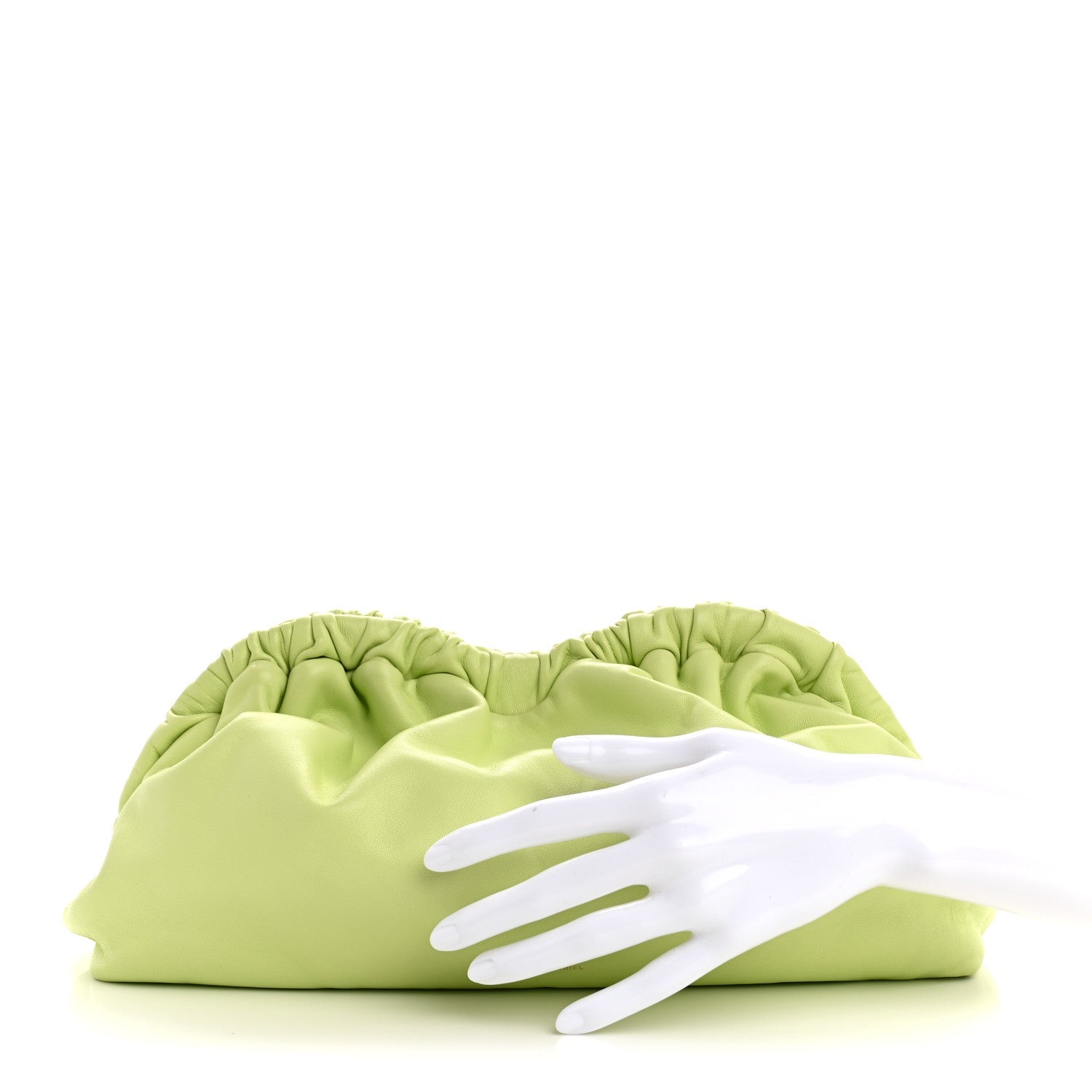 Lambskin Cloud Clutch Mint