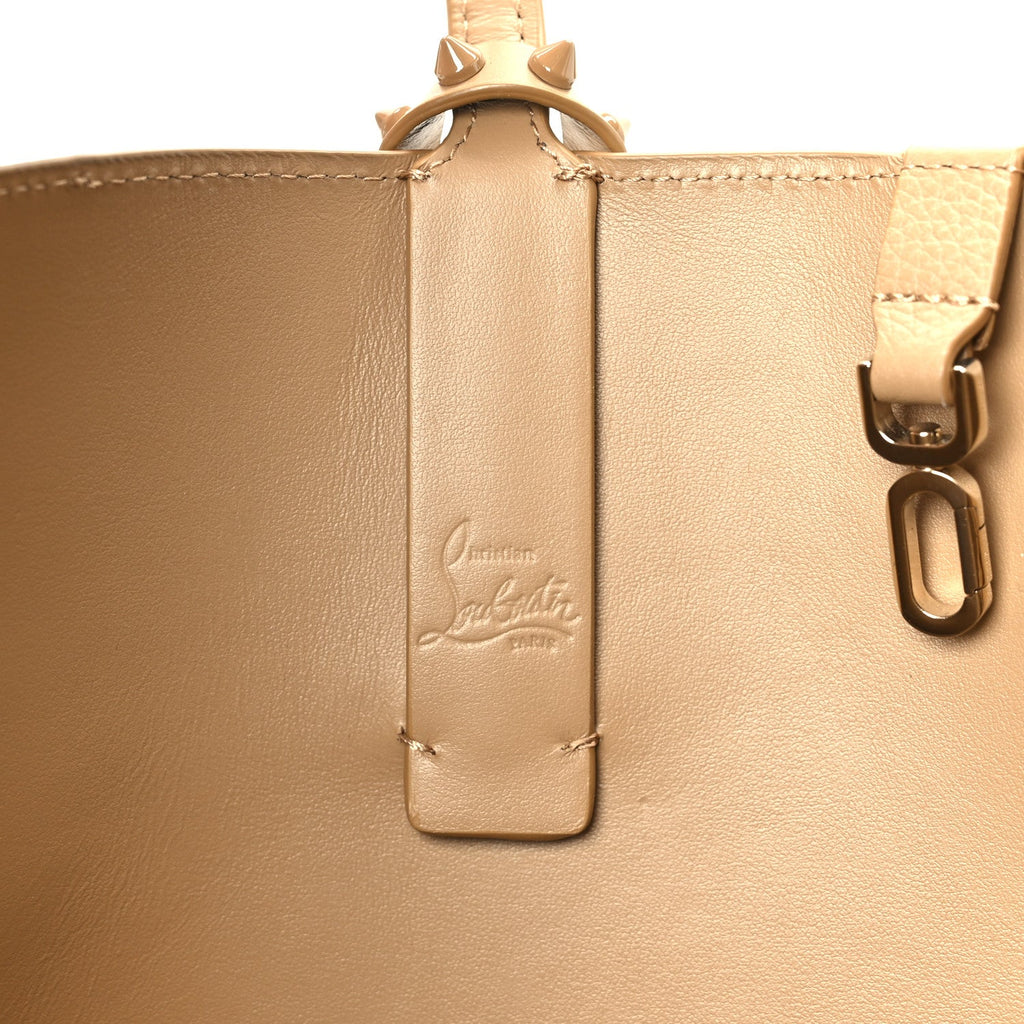 Grained Calfskin Small Cabata Soft Tote Lionne