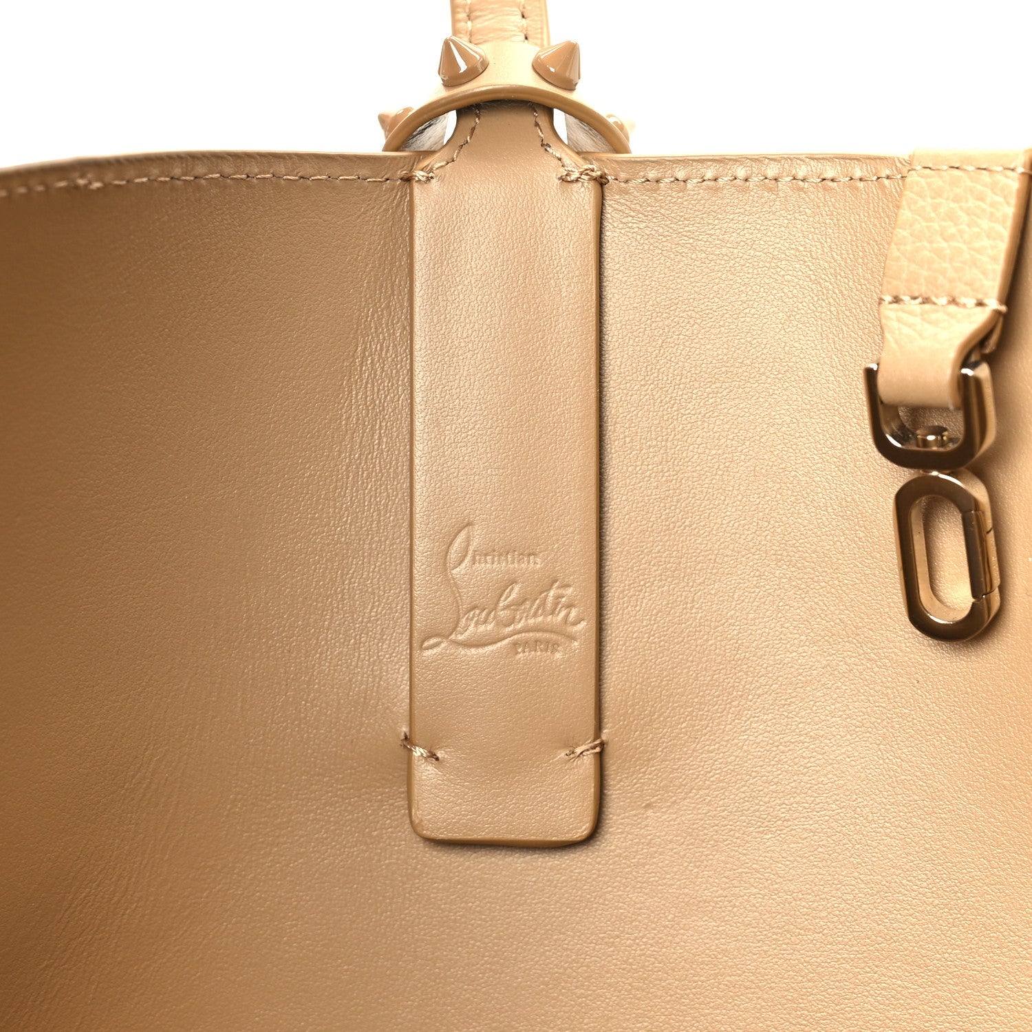Grained Calfskin Small Cabata Soft Tote Lionne