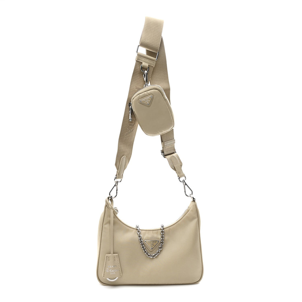 Nylon Re-Edition 2005 Shoulder Bag Cammeo