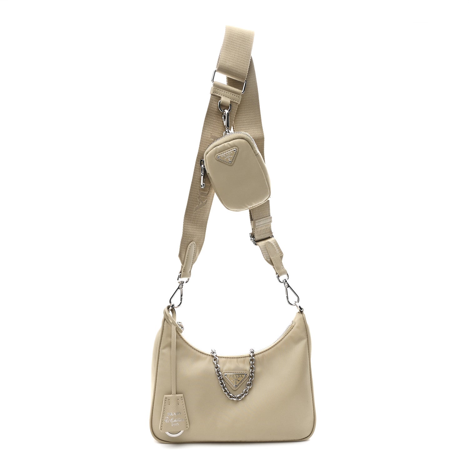 Nylon Re-Edition 2005 Shoulder Bag Cammeo