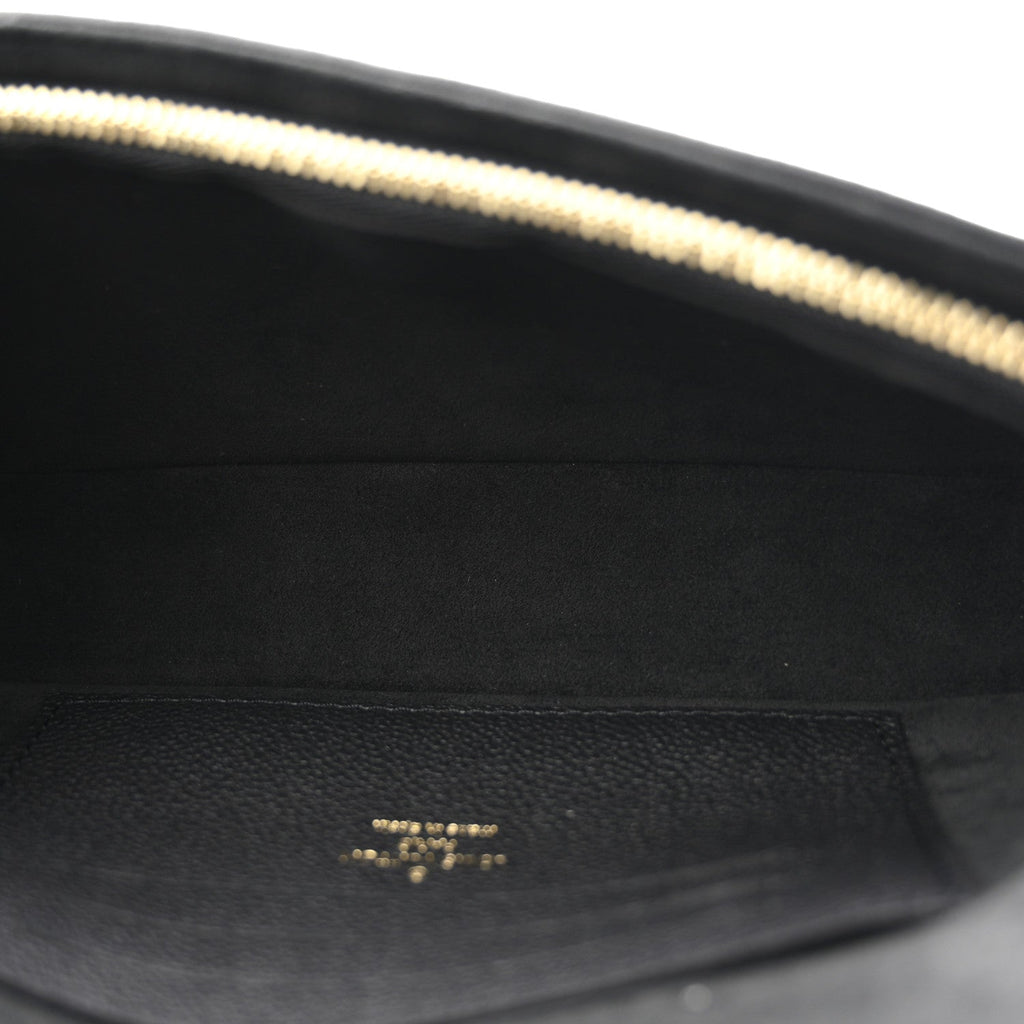 Empreinte Monogram Giant Ivy Wallet On Chain Black