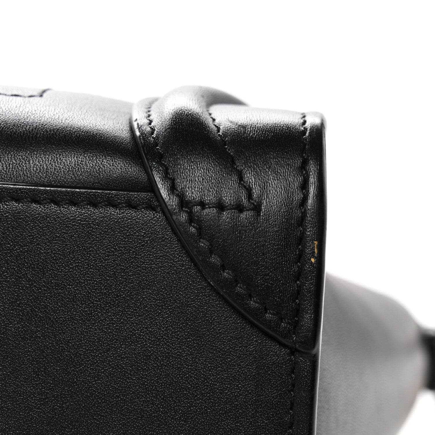 Smooth Calfskin Nano Luggage Black