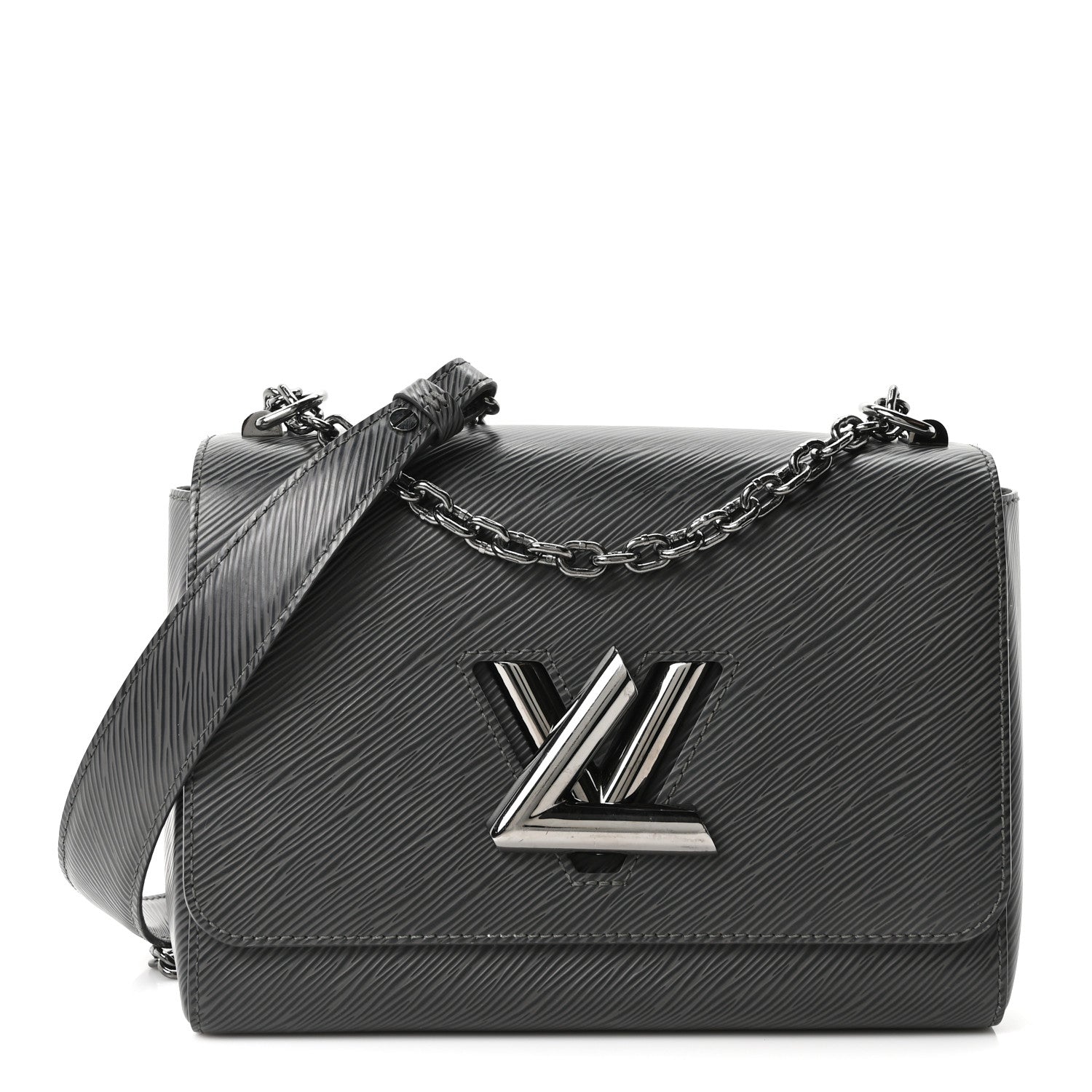 Epi Twist Shoulder Bag MM Etain