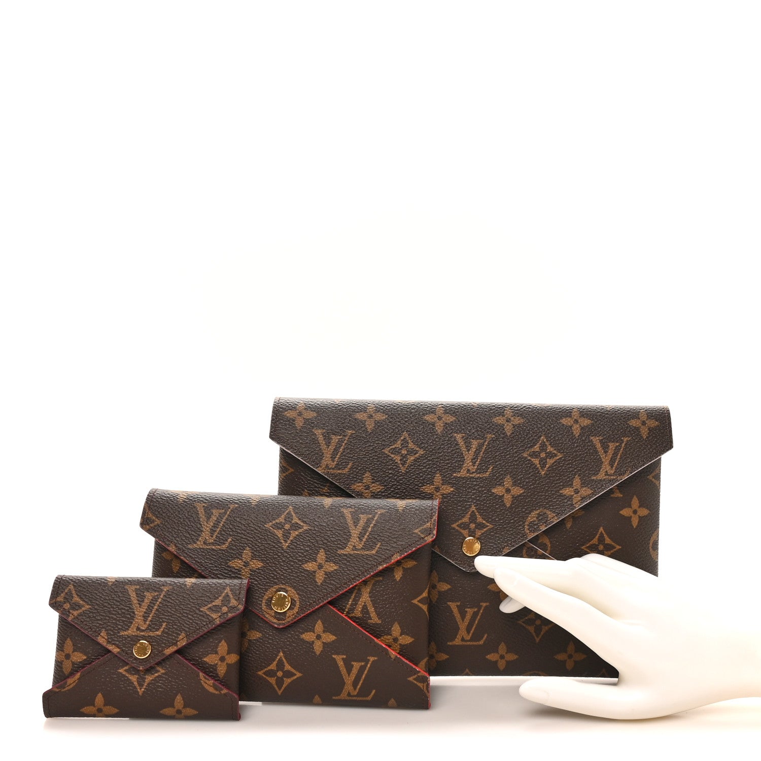 Monogram Kirigami Pochette Set