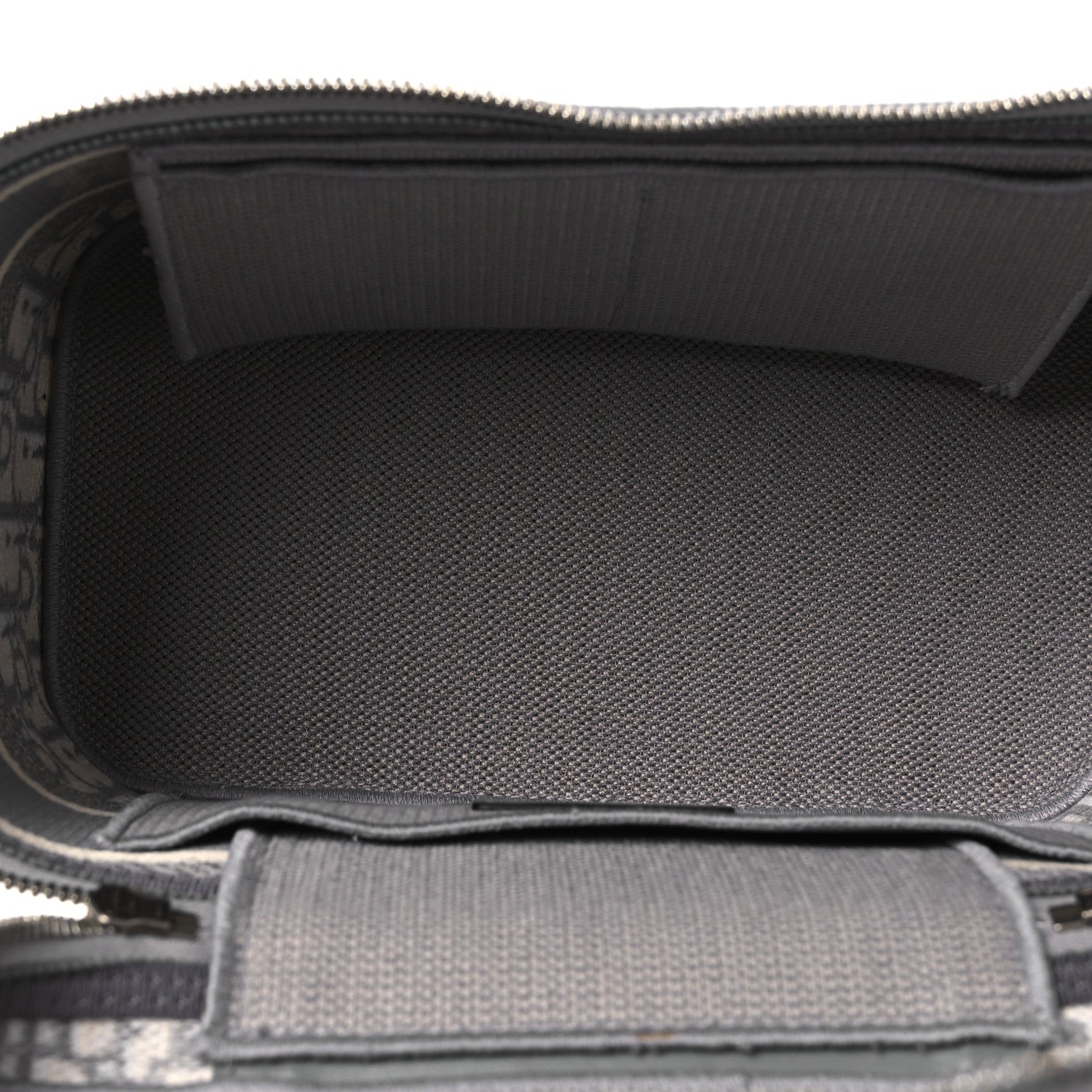 Oblique Diortravel Vanity Case Grey