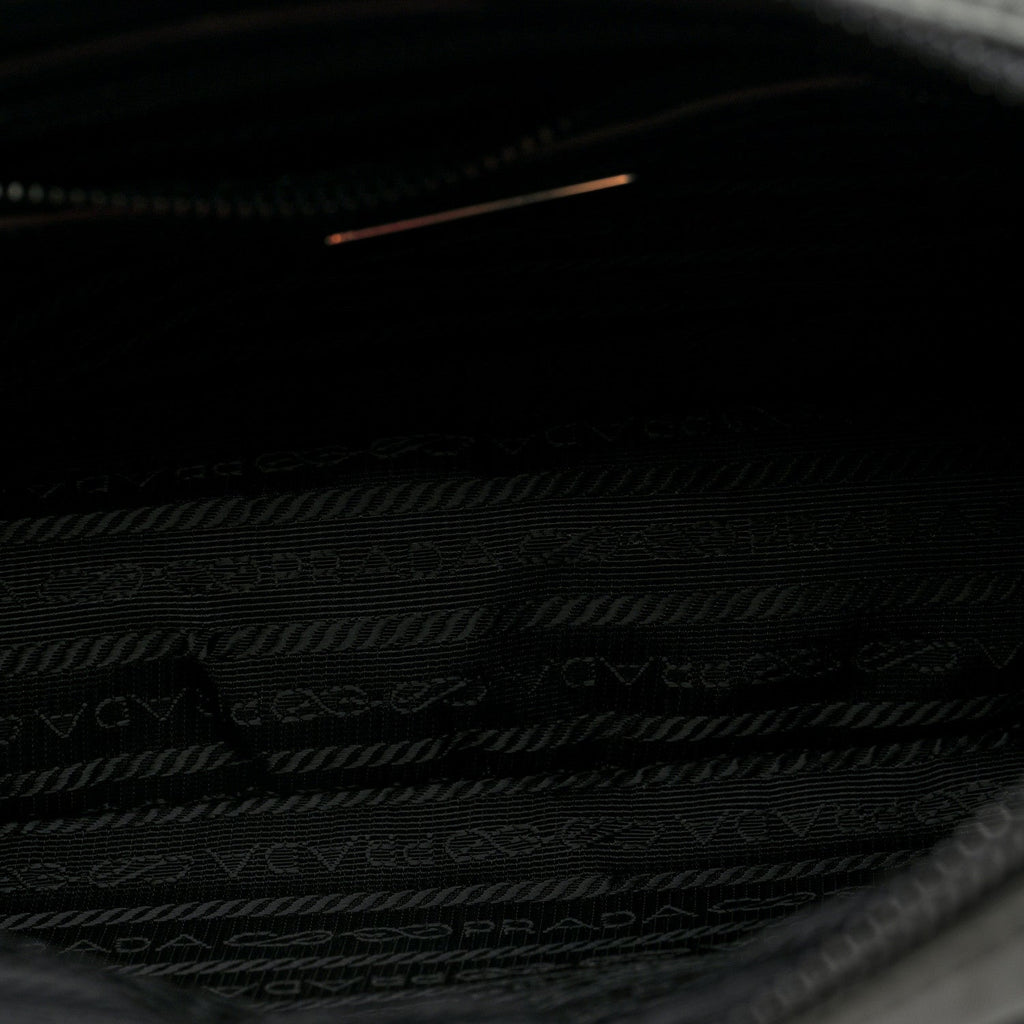 Re-Nylon Saffiano Shoulder Bag Forest Green