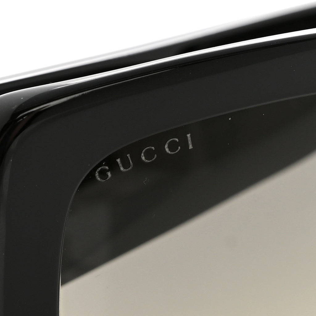 Acetate Square Frame Sunglasses GG0141S Black
