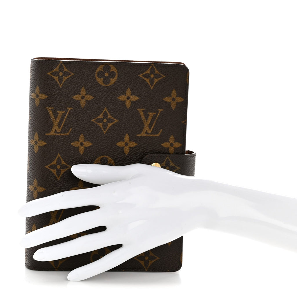 Monogram Medium Ring Agenda Cover