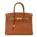 Epsom BIRKIN 30 Gold
