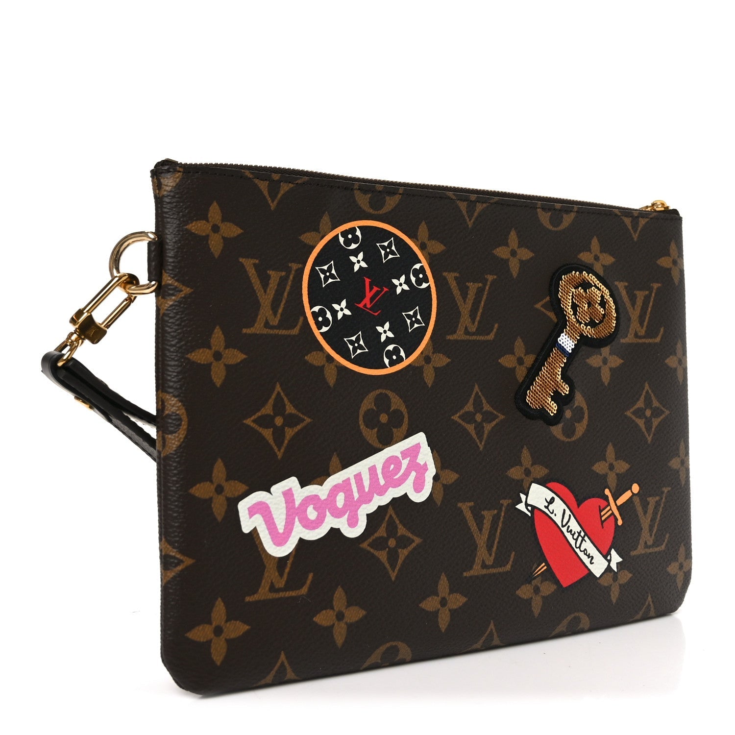 Monogram City Pouch