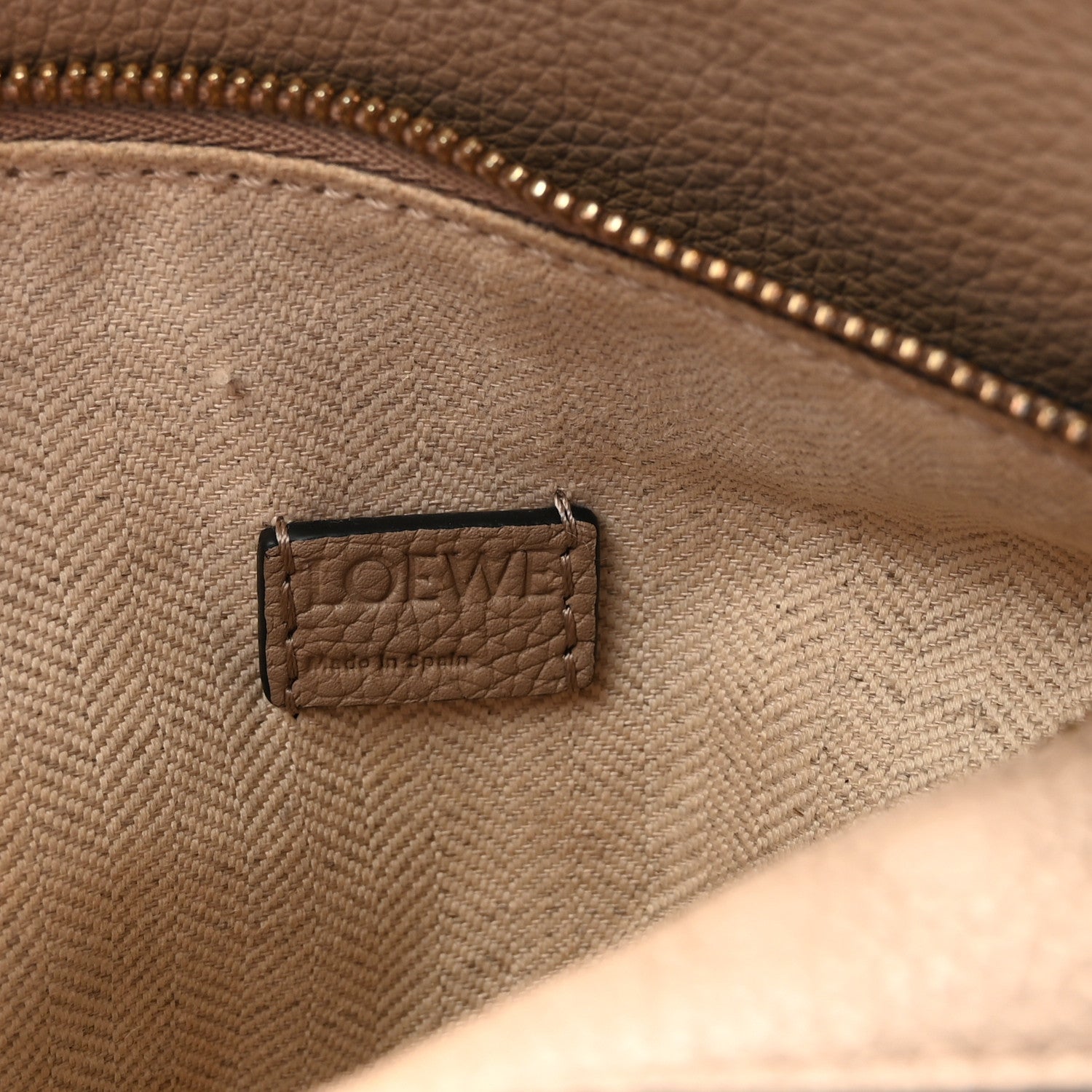 Calfskin Mini Puzzle Bag Sand