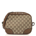 Monogram Mini Bree Messenger Bag Beige Tabacco