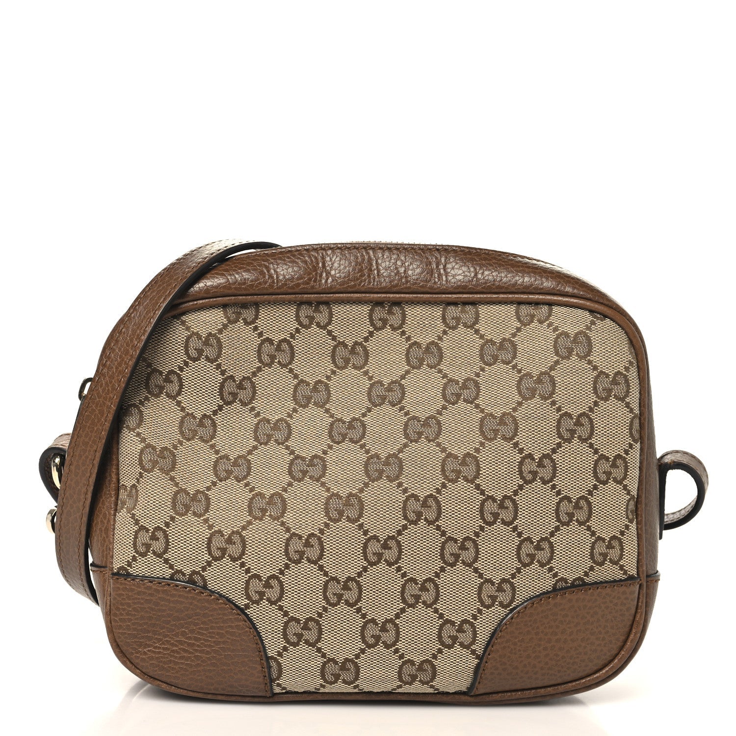 Monogram Mini Bree Messenger Bag Beige Tabacco