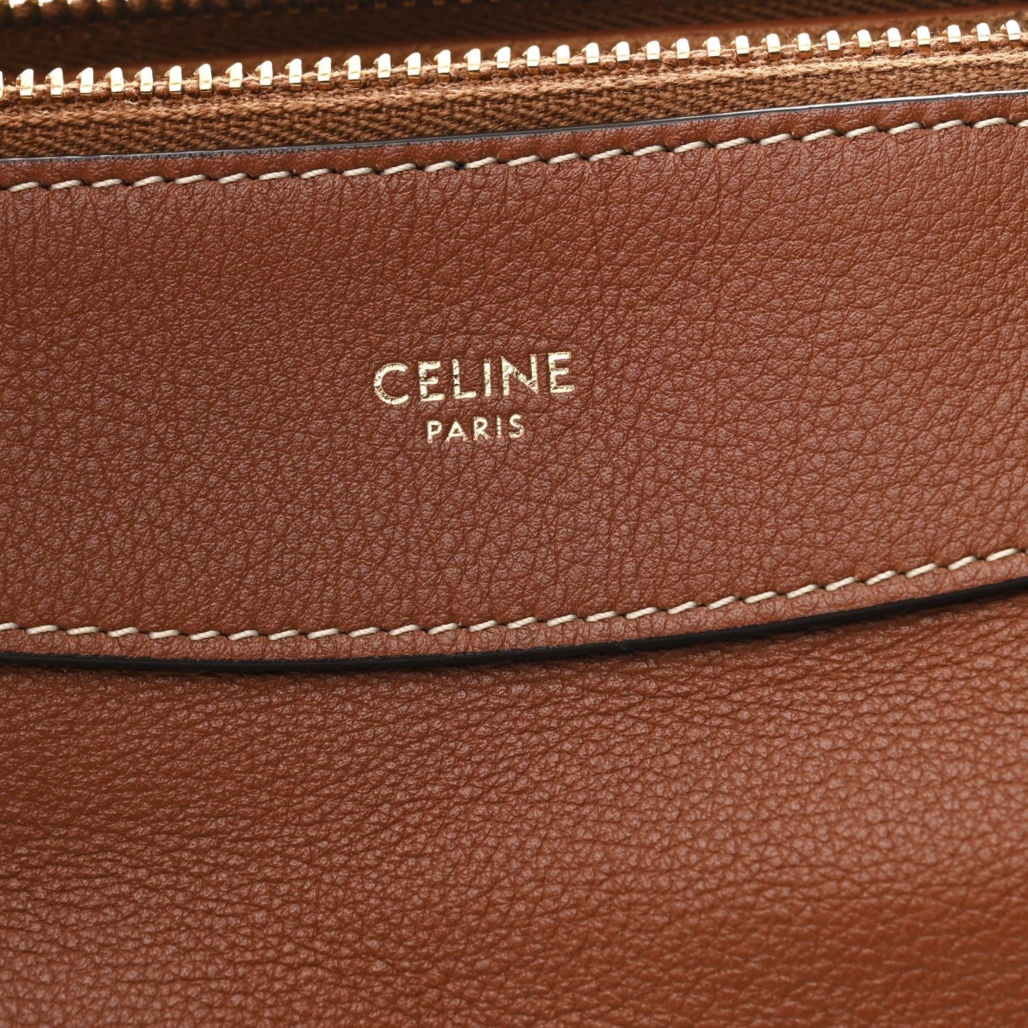 Supple Calfskin Medium Romy Shoulder Bag Tan