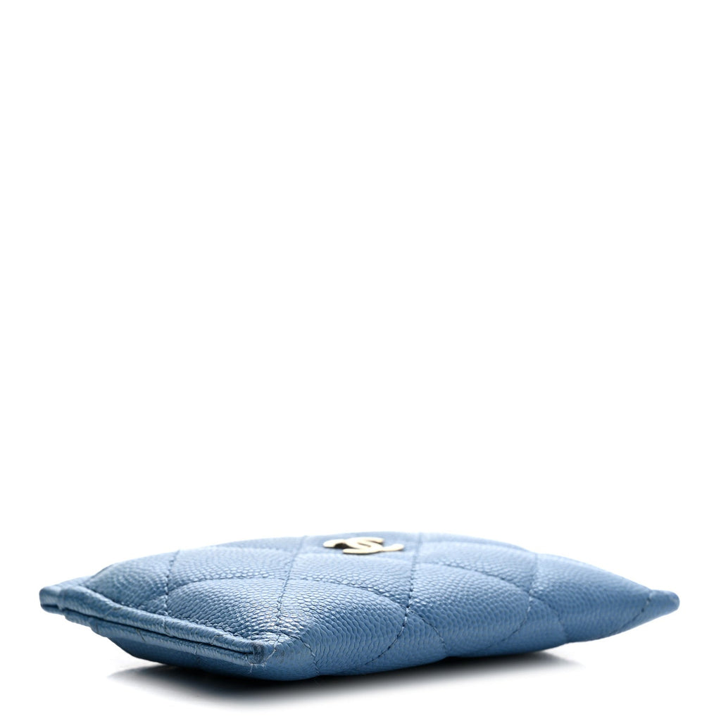 Caviar Quilted  Holder Blue