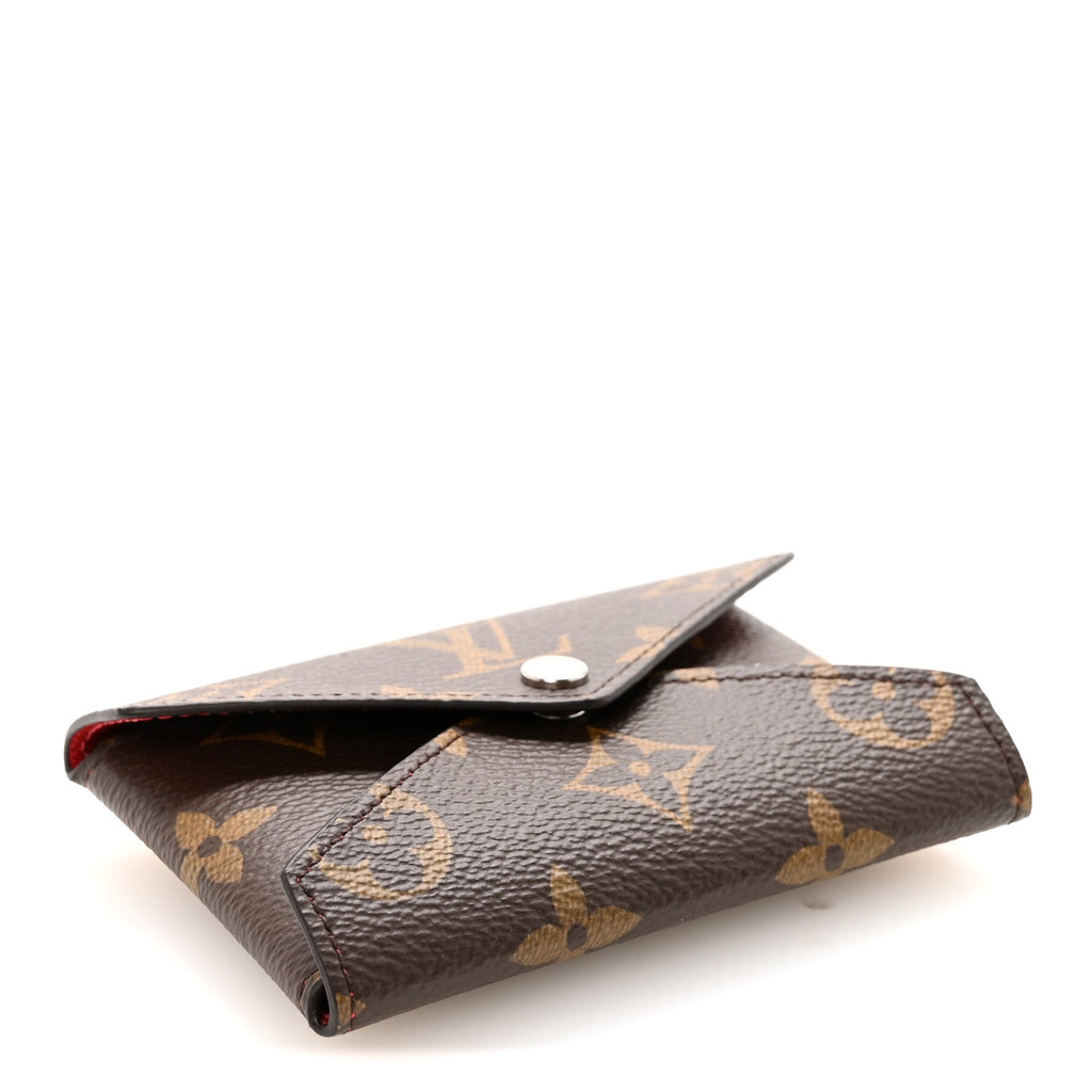 Monogram LV Colormania Kirigami  Holder Sari Red