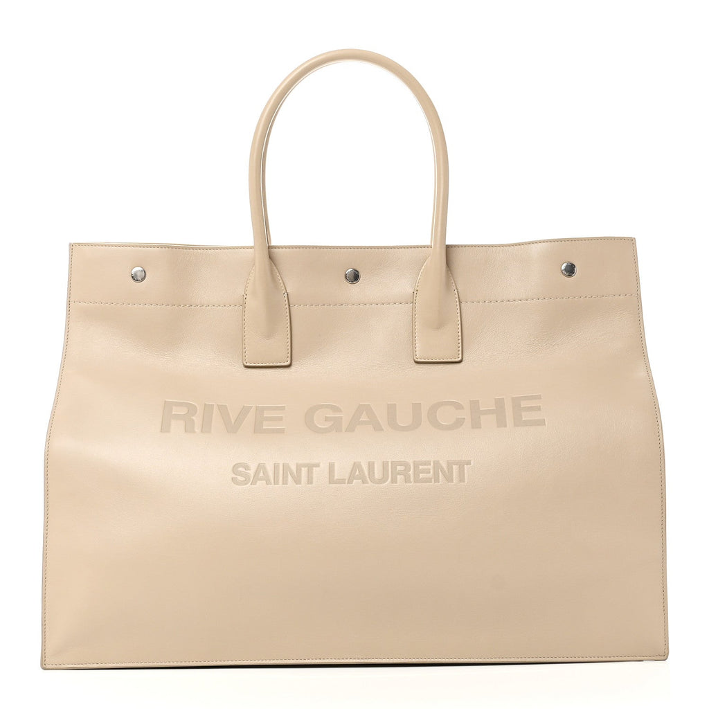 Vitello Large Rive Gauche Tote Sea Salt
