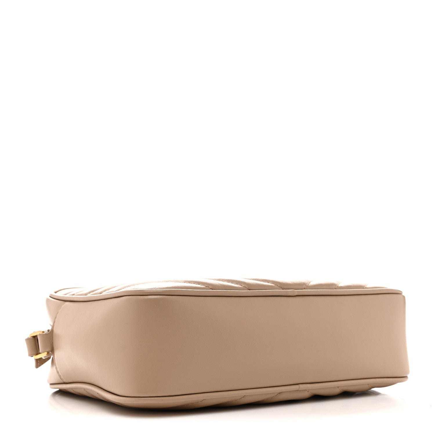 Calfskin Matelasse Monogram Lou Camera Bag Dark Beige