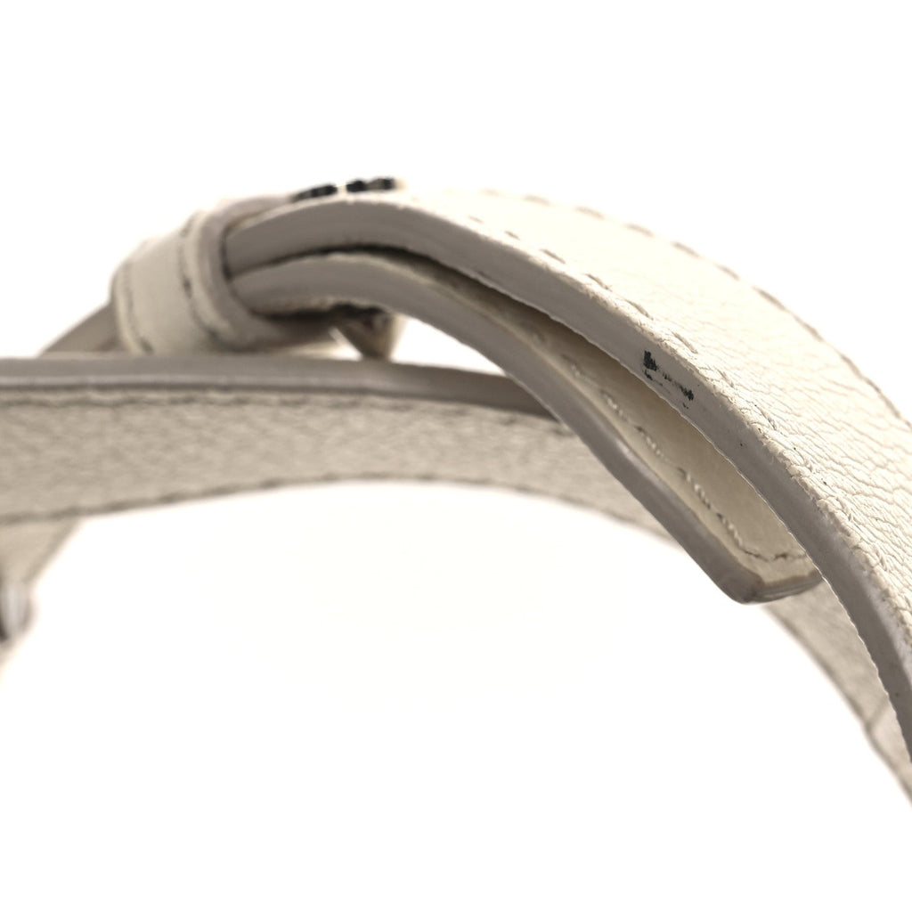 Sugar Goatskin Mini Antigona Off White