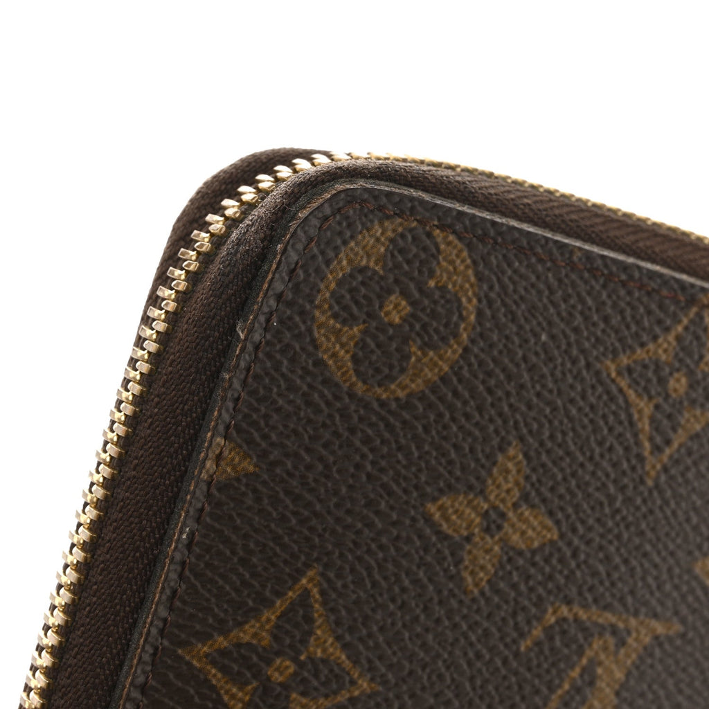 Monogram Clemence Wallet Fuchsia