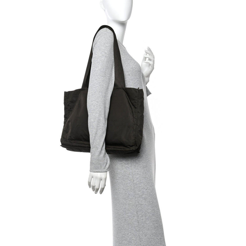 Tessuto Nylon Shopping Tote Bruciato