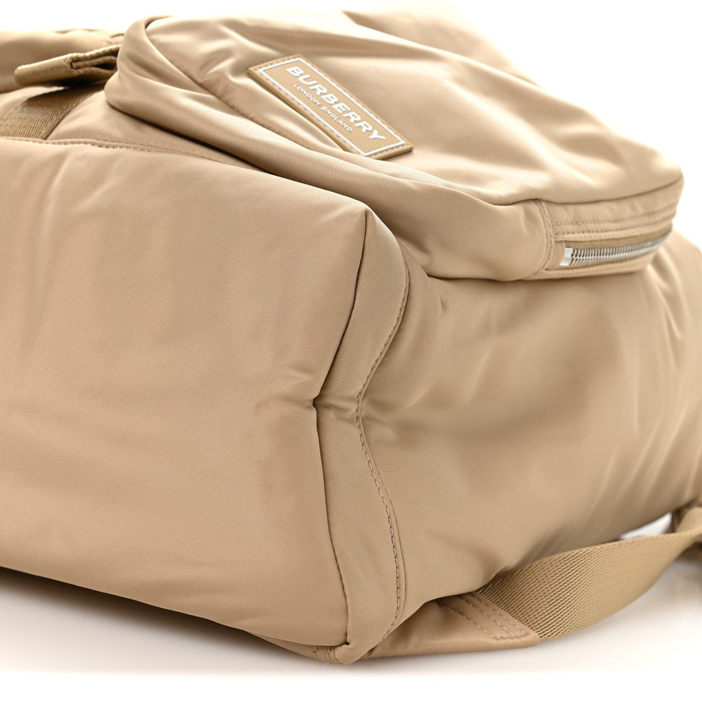 Nylon Medium Rucksack Backpack Gold Honey