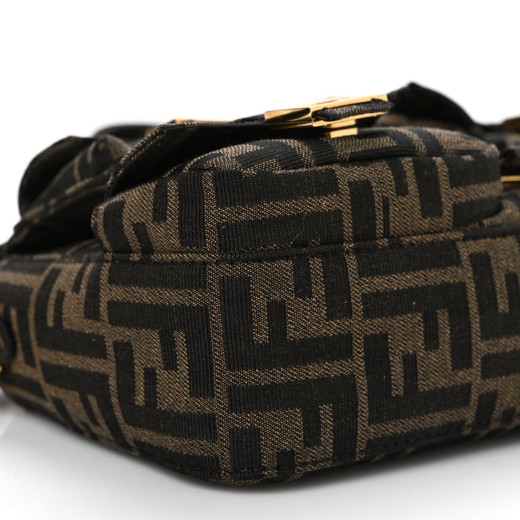 Fabric Jacquard FF 1974 Multipocket Baguette Tobacco Moro