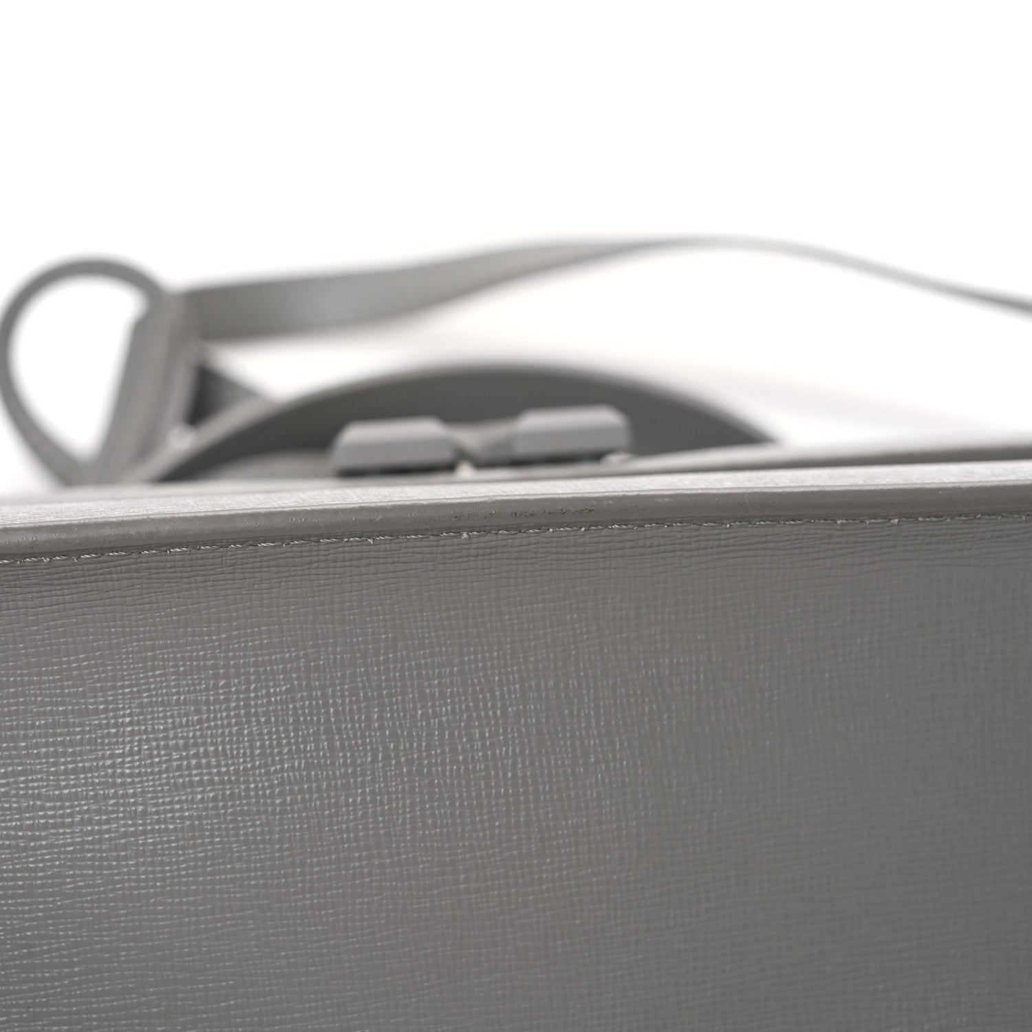 Saffiano Jitney 1.4 Top Handle Bag Grey