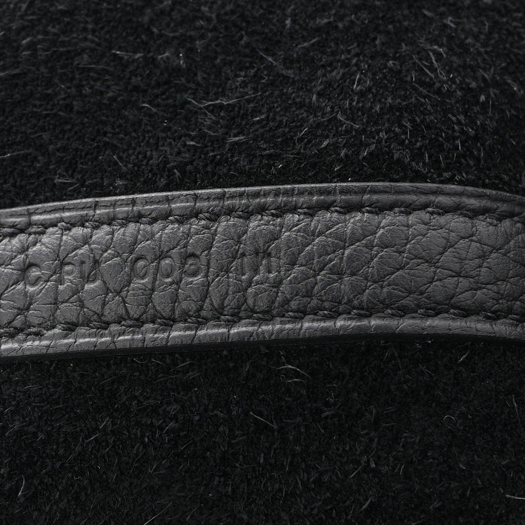 Taurillon Clemence Picotin Lock 22 MM Black