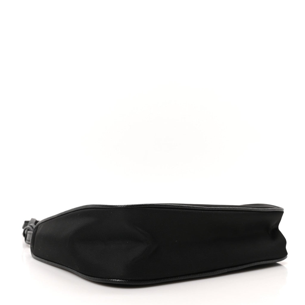 Tessuto Nylon Saffiano Mini Re-Edition 2005 Bag Black